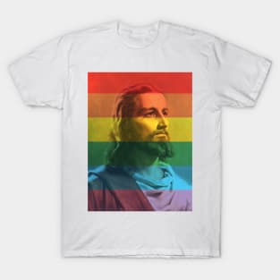 Gay Pride Jesus T-Shirt